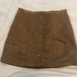 H & M New with tags pseudo-suede skirt